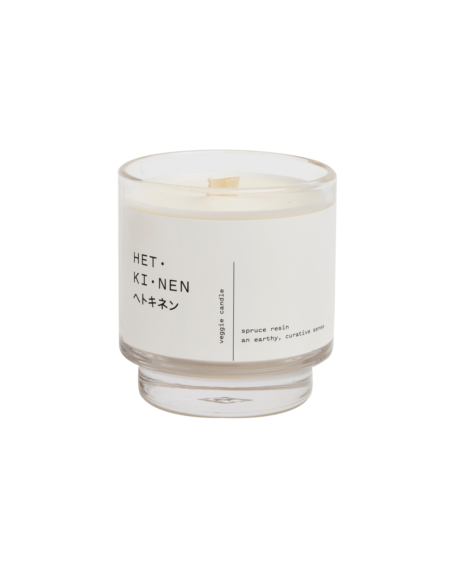 veggie candle spruce resin 260ml