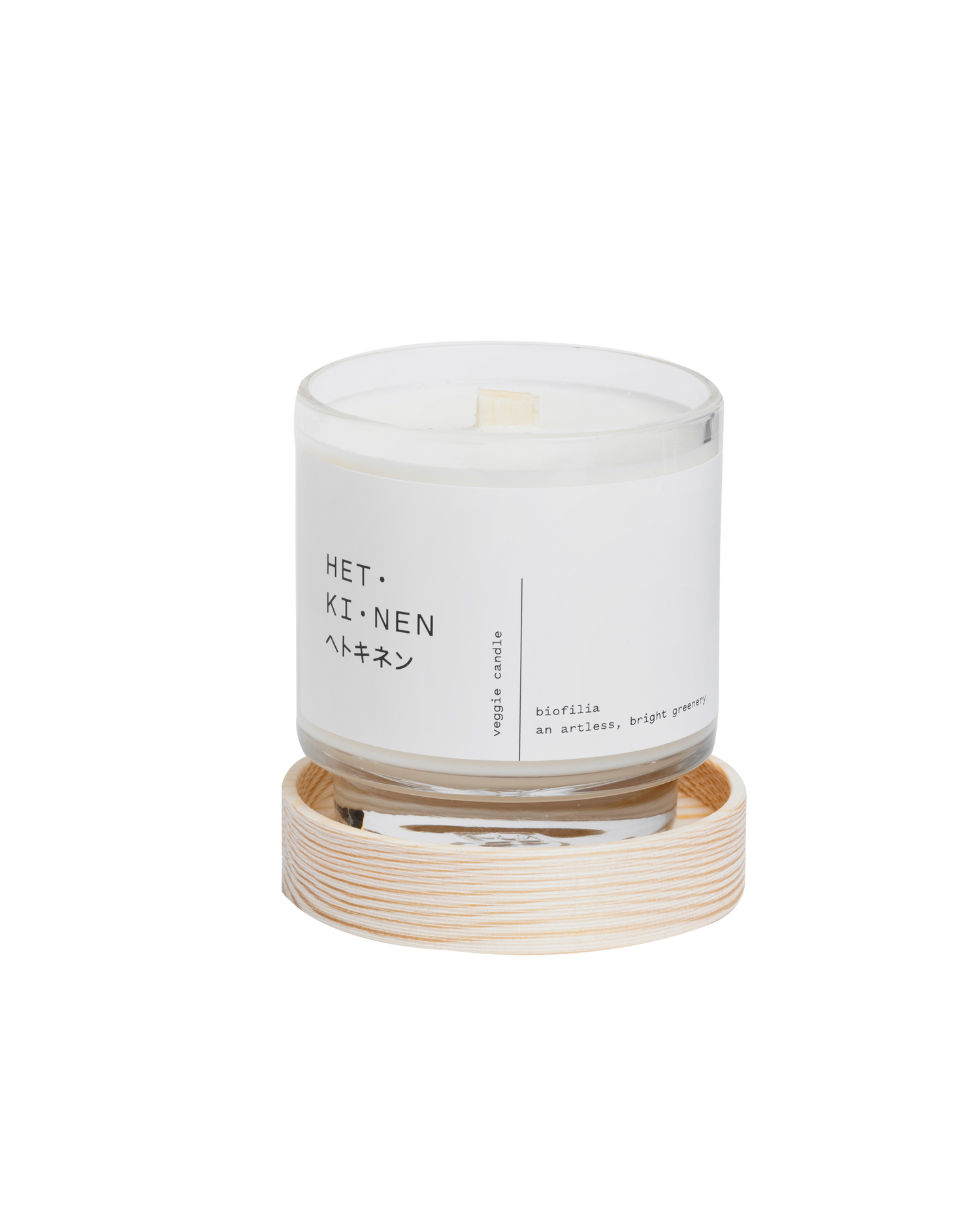 veggie candle biofilia 260ml