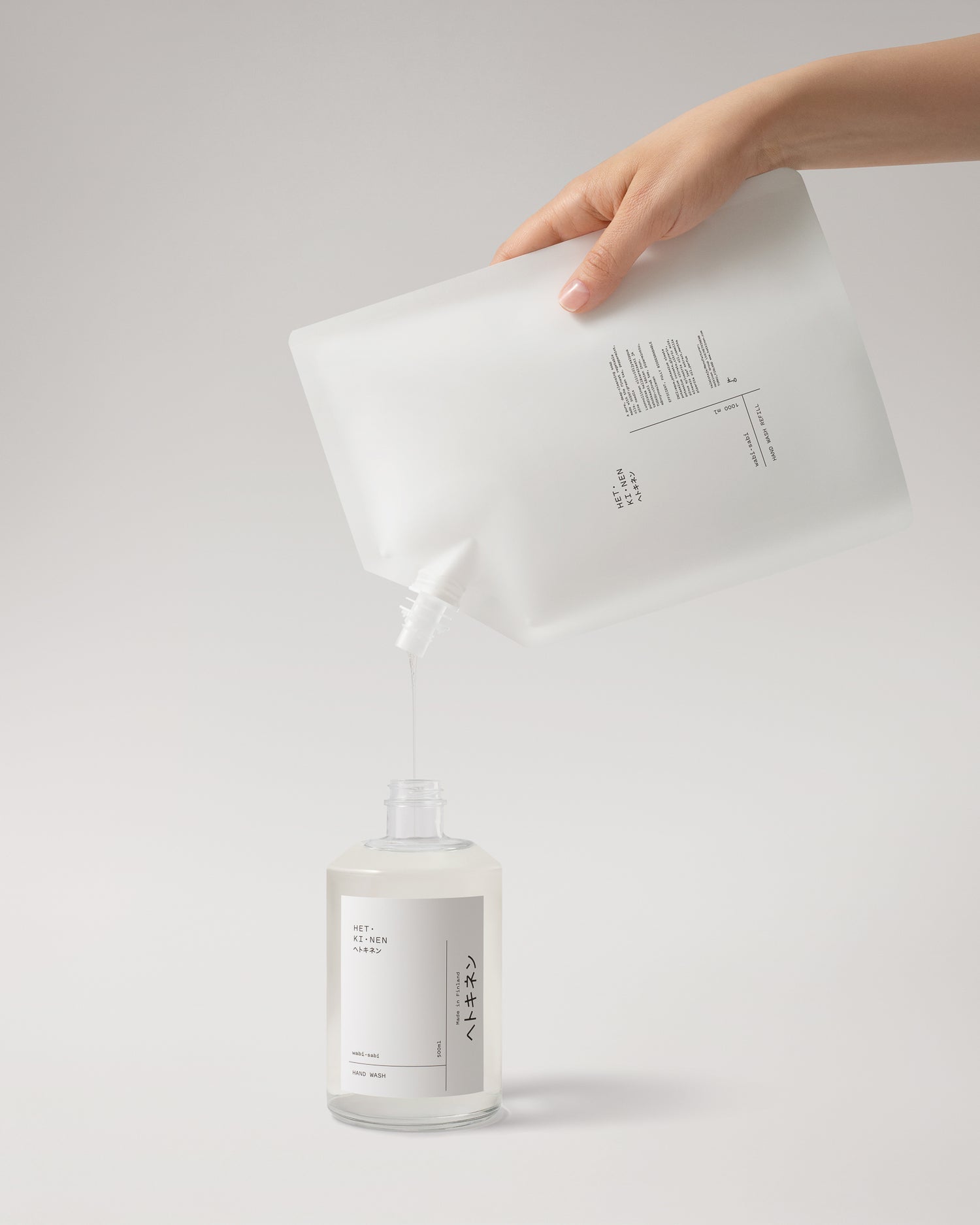 wabi-sabi hand wash refill 1000ml