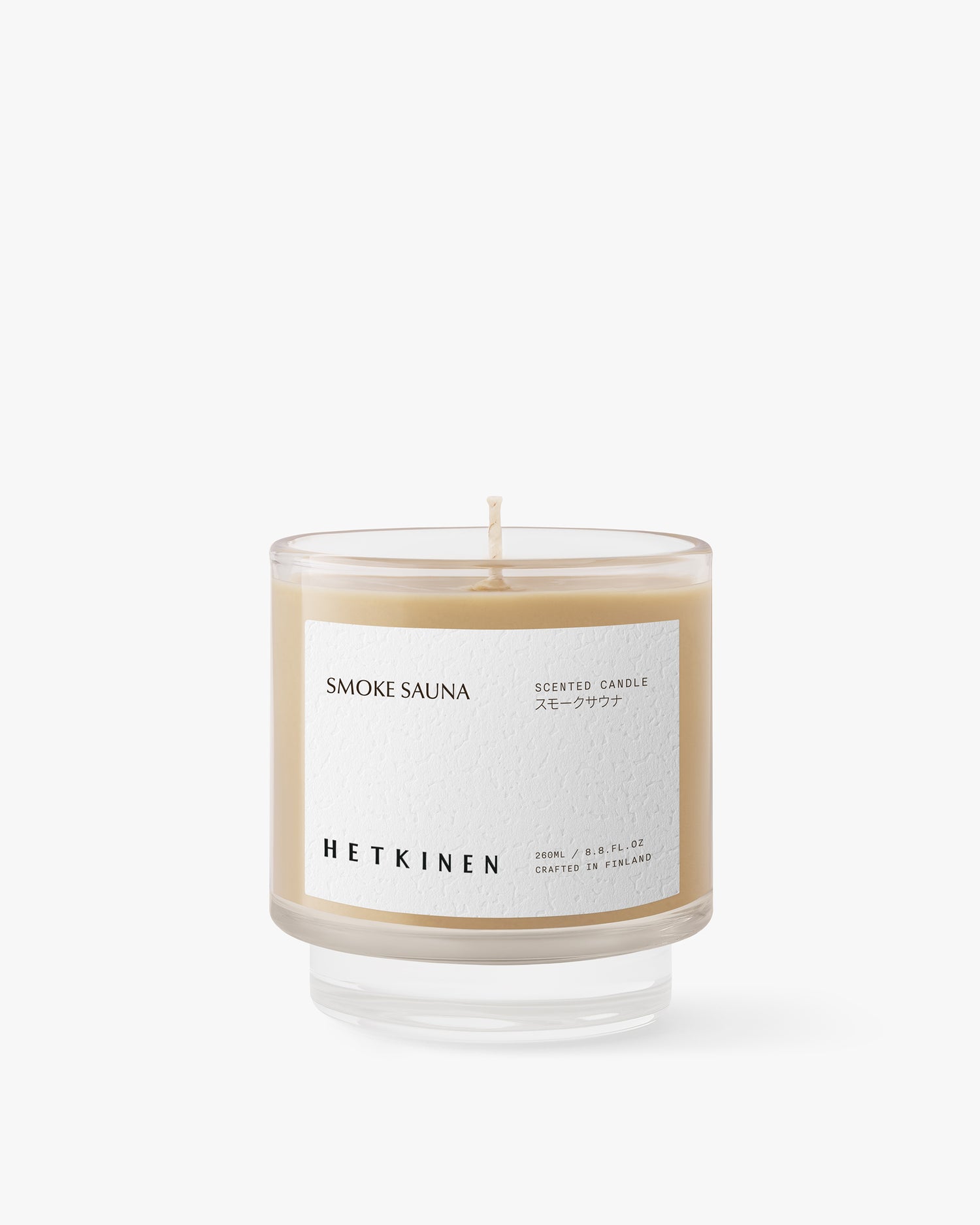 Scented Candle Smoke Sauna 260ml - Hetkinen
