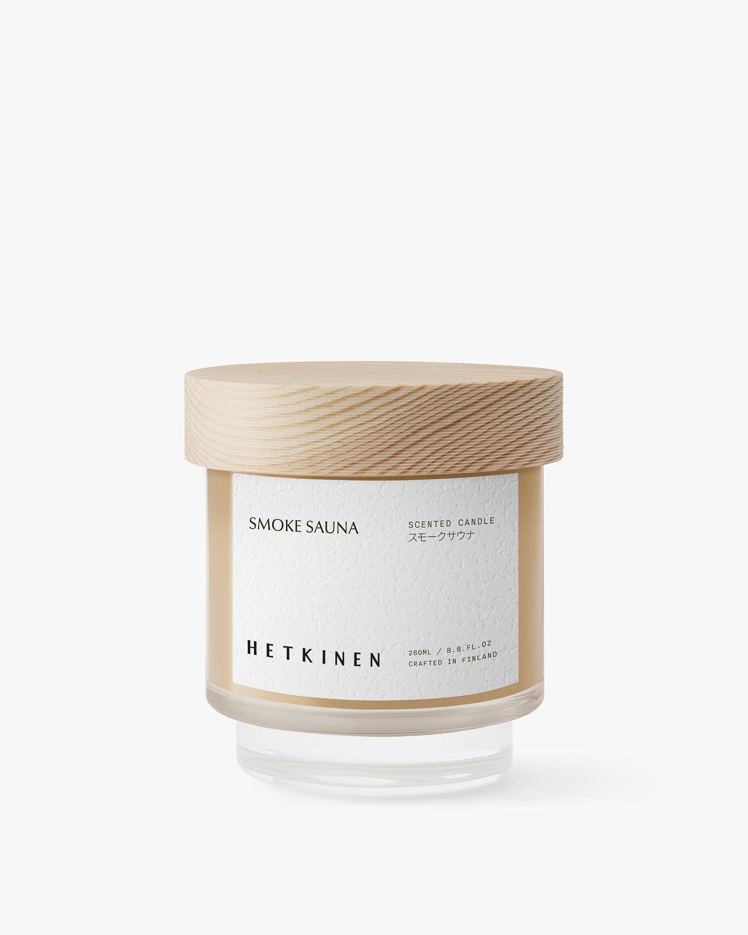 Scented Candle Smoke Sauna 260ml - Hetkinen