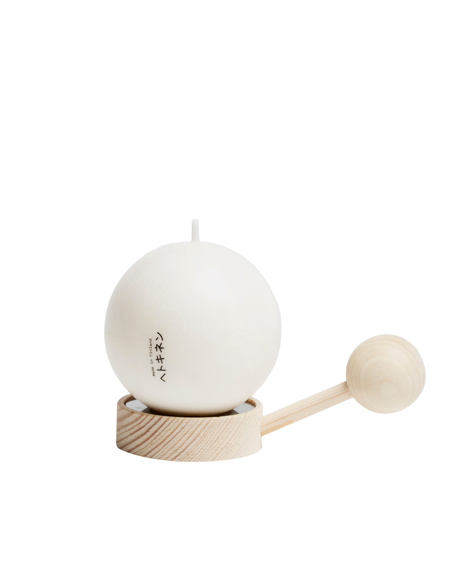 small happiness globe candle