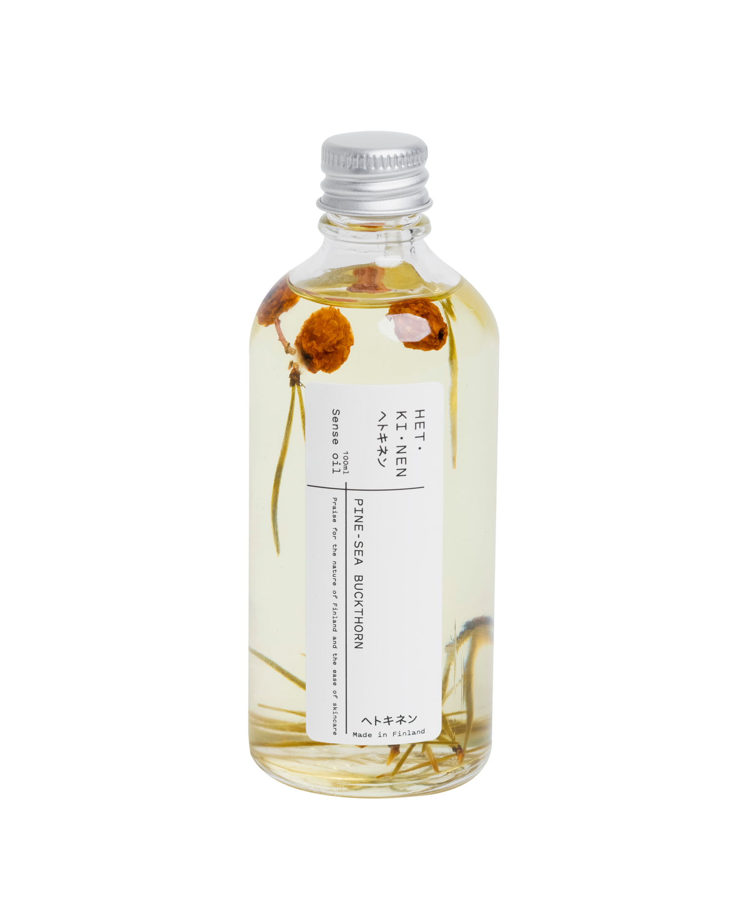 pine-sea buckthorn natural body oil