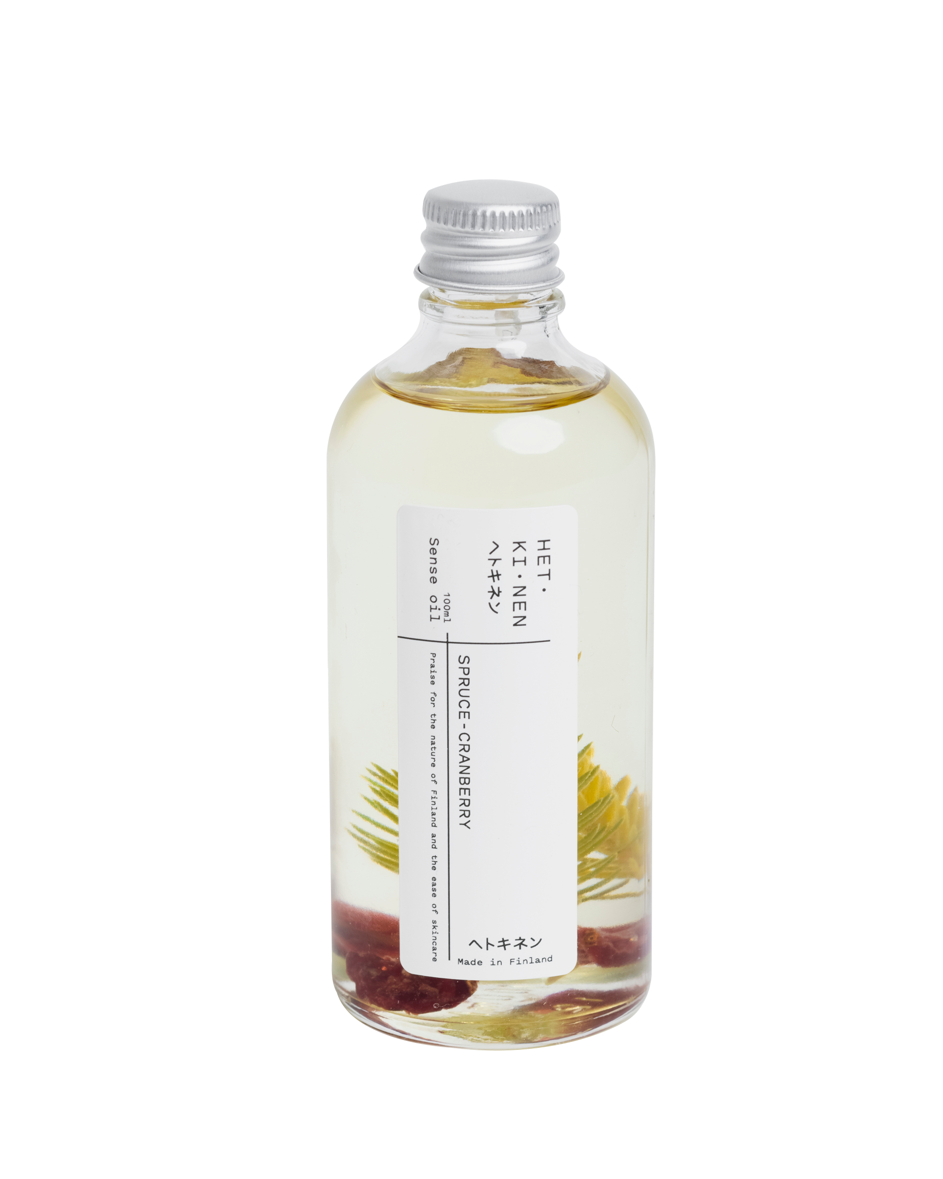 spruce-cranberry sense oil
