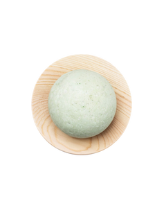 eucalyptus-lemon salt soap set natural round