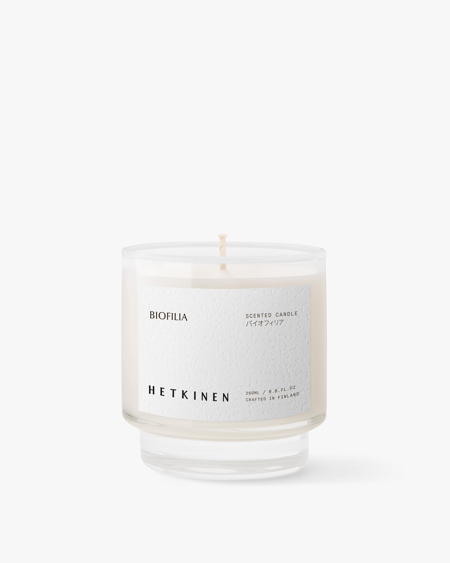 Scented Candle Biofilia 260ml - Hetkinen