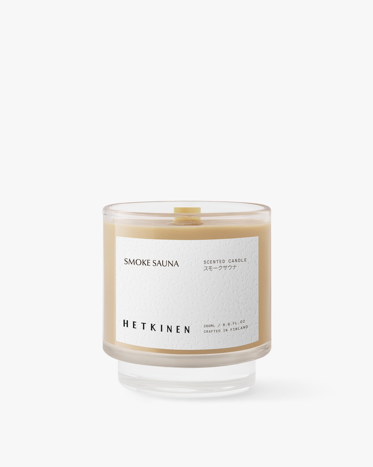Scented Candle Smoke Sauna 260ml - Hetkinen