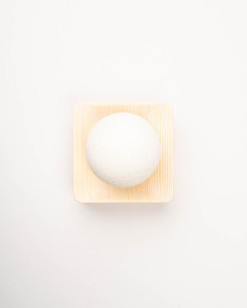 pine-peppermint salt soap set natural square